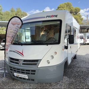Autocaravana integral garaje XXL doble cama aire